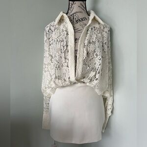 Revolve Bridal collection Lovers + Friends Lace Mini (still available online)